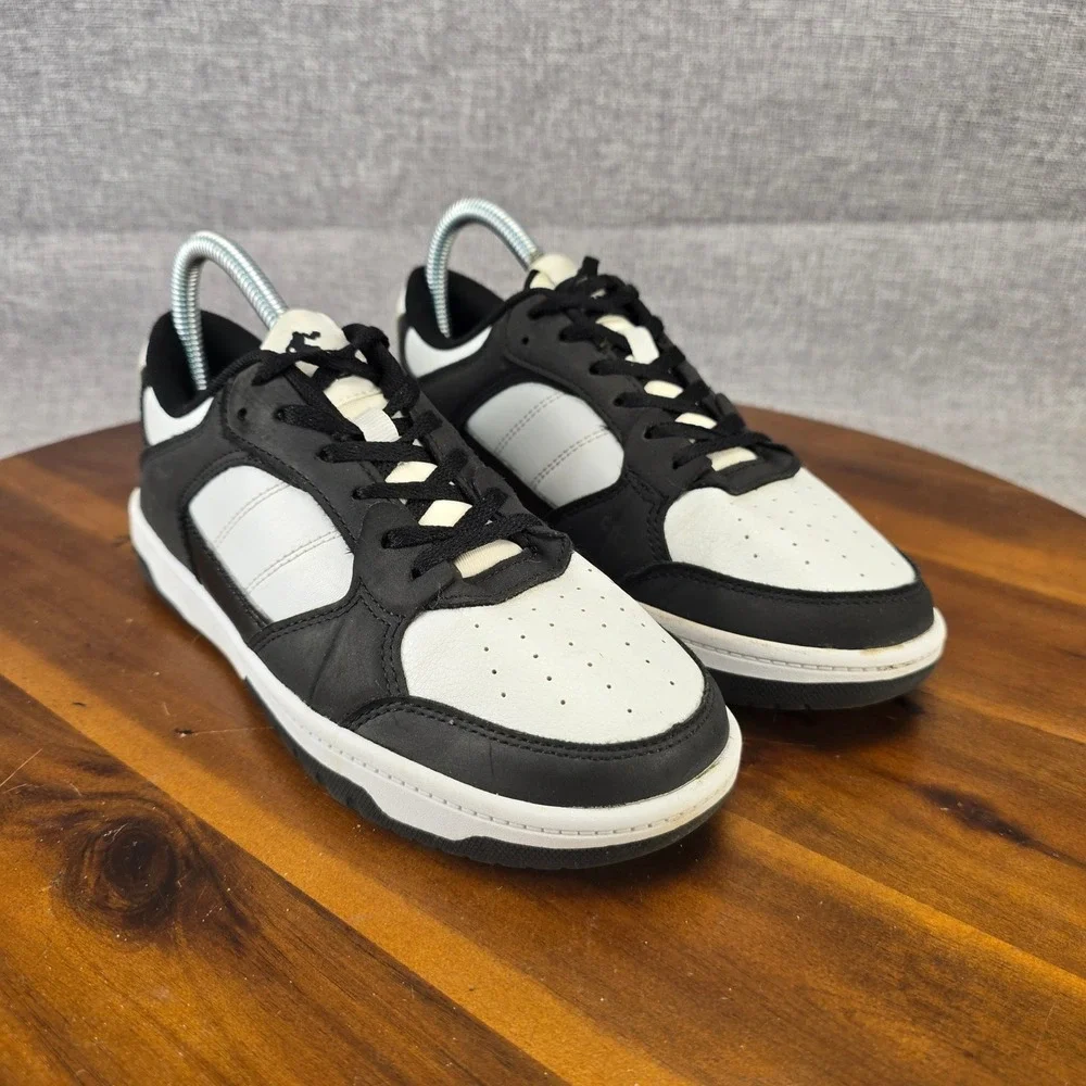 AND1 Womens Low Top Basketball Sneakers‎ Black White WMA142ES013 Size 6